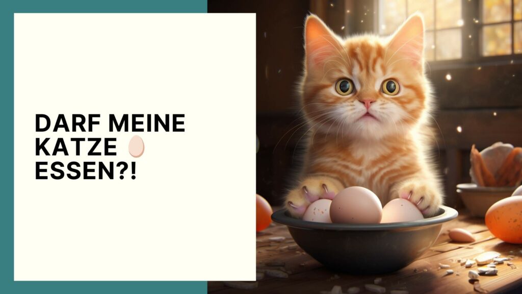 Darf meine Katze Eier essen? Das müssen Sie wissen!