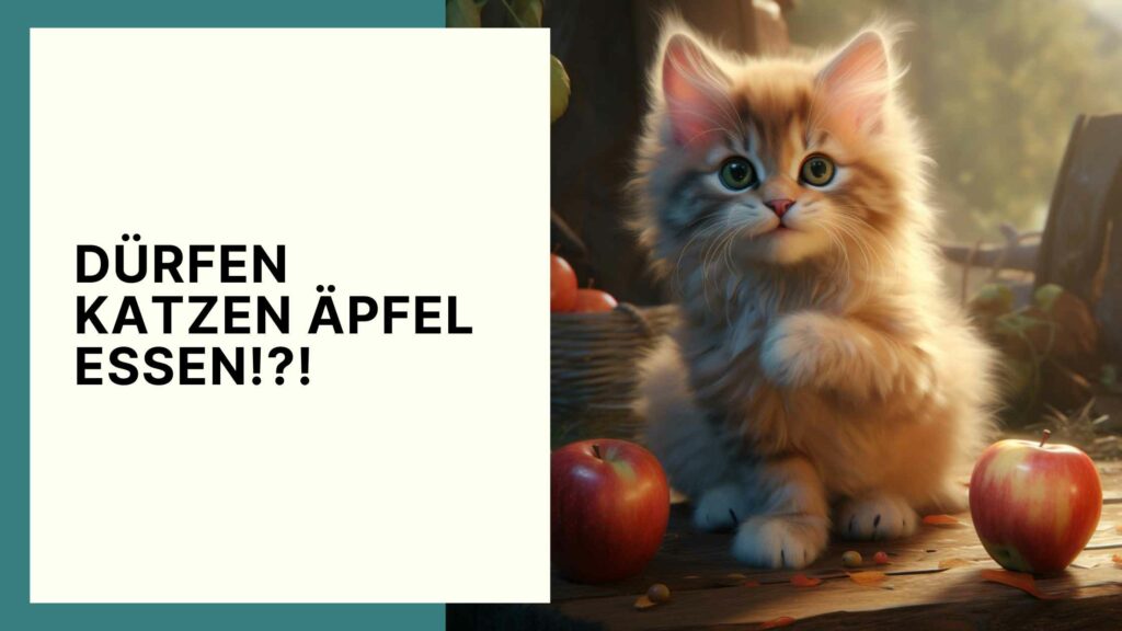 Der große Ratgeber zur Fragestellung: Dürfen Katzen Äpfel essen?!