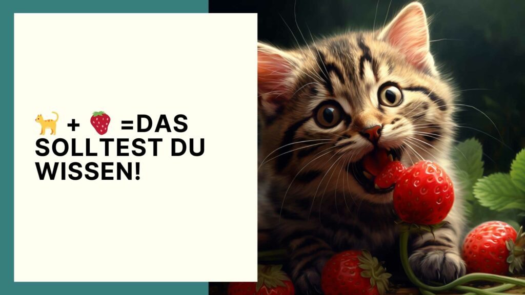 Dürfen Katzen Erdbeeren essen? Der große Ratgeber für deinen Vierbeiner!